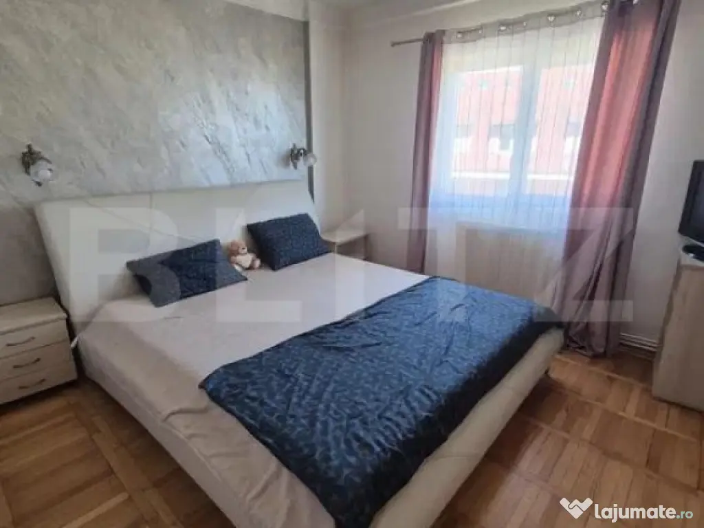 Apartament cu 2 camere, decomandat, complet mobilat și util