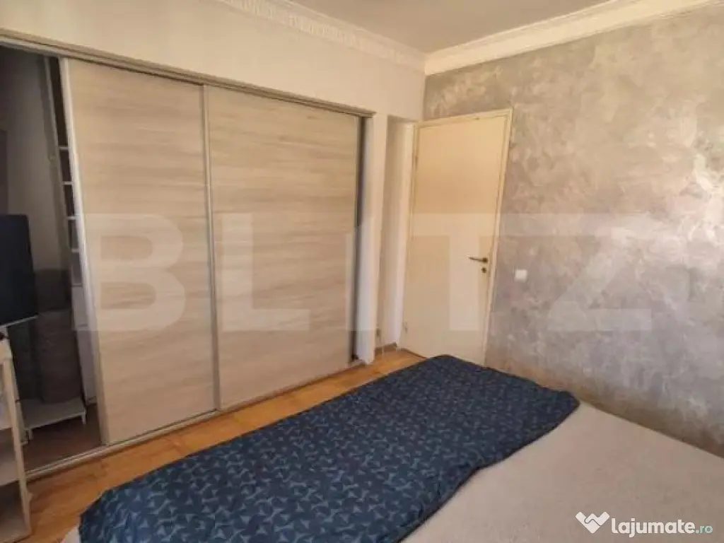 Apartament cu 2 camere, decomandat, complet mobilat și util
