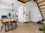 Vilă modernă cu piscină, terasă pe acoperiș și vedere uimitoare la mare