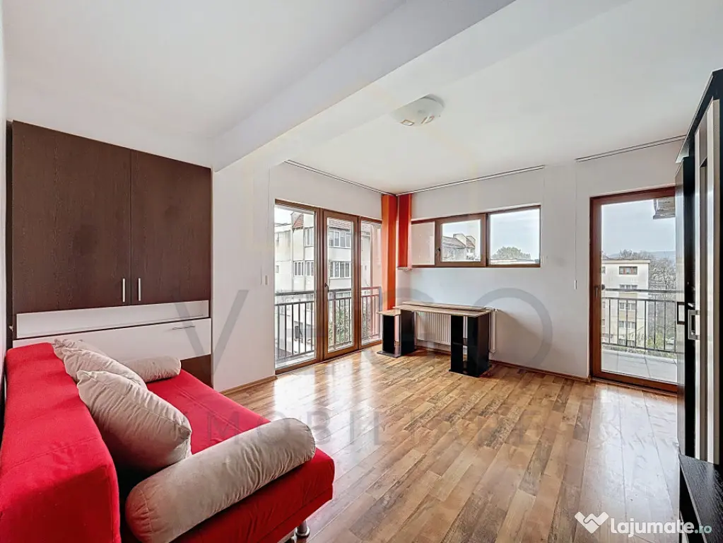 Apartament decomandat, 1 cameră, 36 mp, balcon, zona Iulius