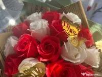 Buchet trandafiri săpun 
