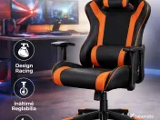 Scaun gaming Spacer SP-GC-RNG43 Black/Orange 