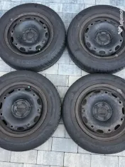 Set jante VW POLO cu cauciucuri DUNLOP 165/70/14! 