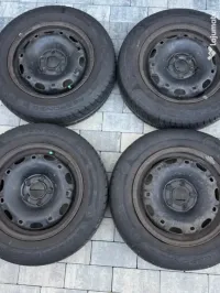 Set jante VW POLO cu cauciucuri DUNLOP 165/70/14! 
