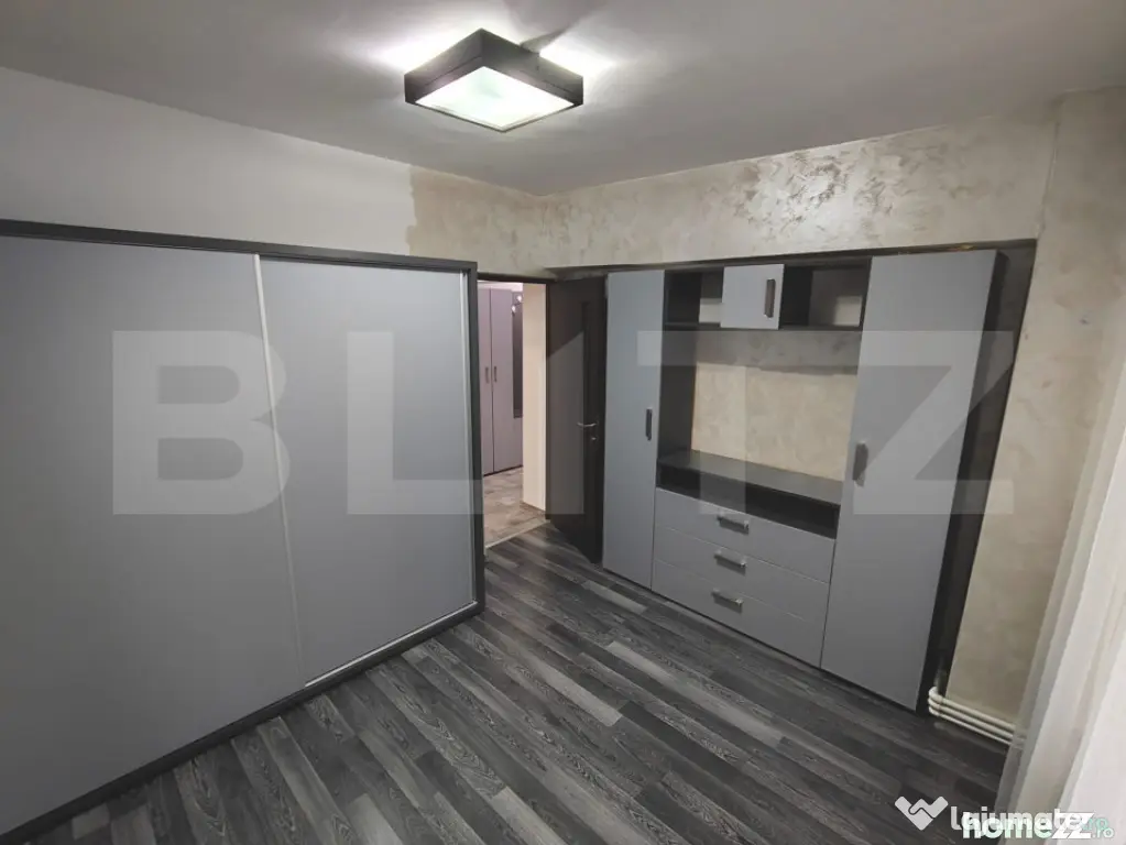 Apartament 2 camere, 54 mp, mobilat - utilat, etaj 3/6, zona