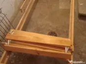 Cadru pat lemn natur plus somieră fag 
