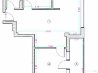 Apartament 3 camere, 63mp, finisat, zona Donath 