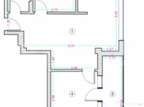 Apartament 3 camere, 63mp, finisat, zona Donath