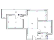 Apartament 3 camere, 66mp, finisat, zona Donath 