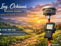 Ofer servicii de cadastru si topografie 