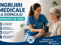 Ingrijiri Medicale si Vitaminizari DOMICILIU