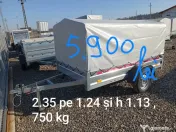 Remorci noi 750 kg 