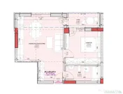 Apartament cu 2 camere finisat la cheie zona Brana din Selim 