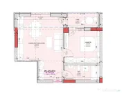 Apartament cu 2 camere finisat la cheie zona Brana din Selim 