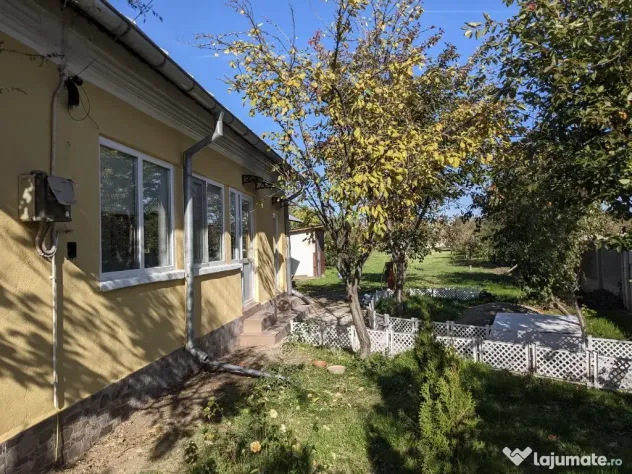 Proprietar,casa renovata,teren 2000 mp deschidere 113 m,Farcasele Olt