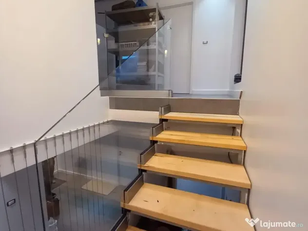 Balustrade interioare din sticla securizata