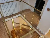 Balustrade interioare din sticla securizata 