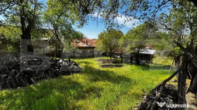 Casă de vacanță, 4200 mp teren, panoramă superbă, sat