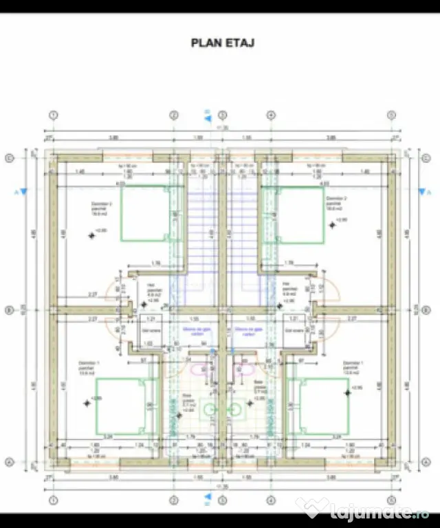 Duplex modern, 4 camere, 102 mp utili, teren 378 mp