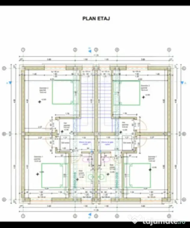 Duplex modern, 4 camere, 102 mp utili, teren 378 mp