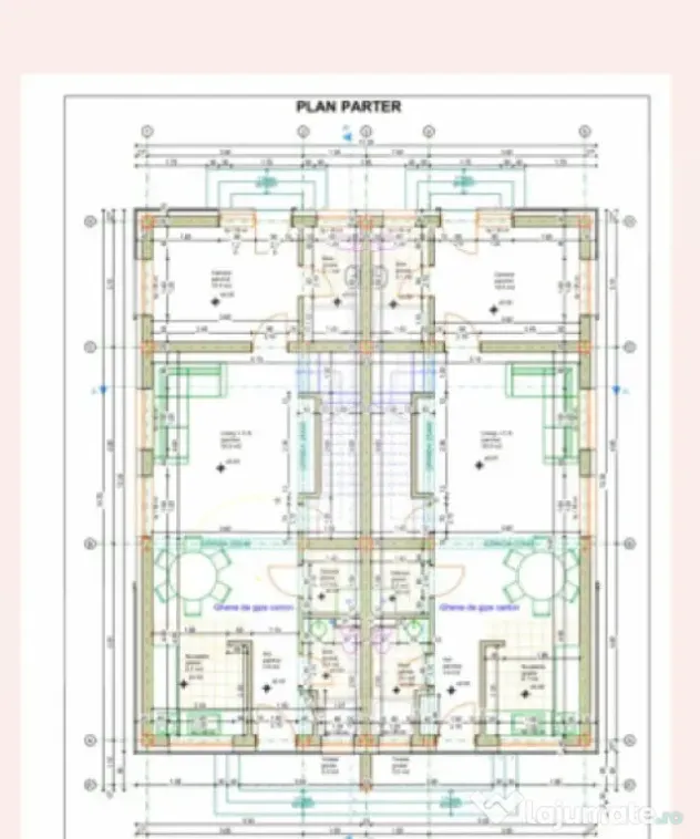 Duplex modern, 4 camere, 102 mp utili, teren 378 mp