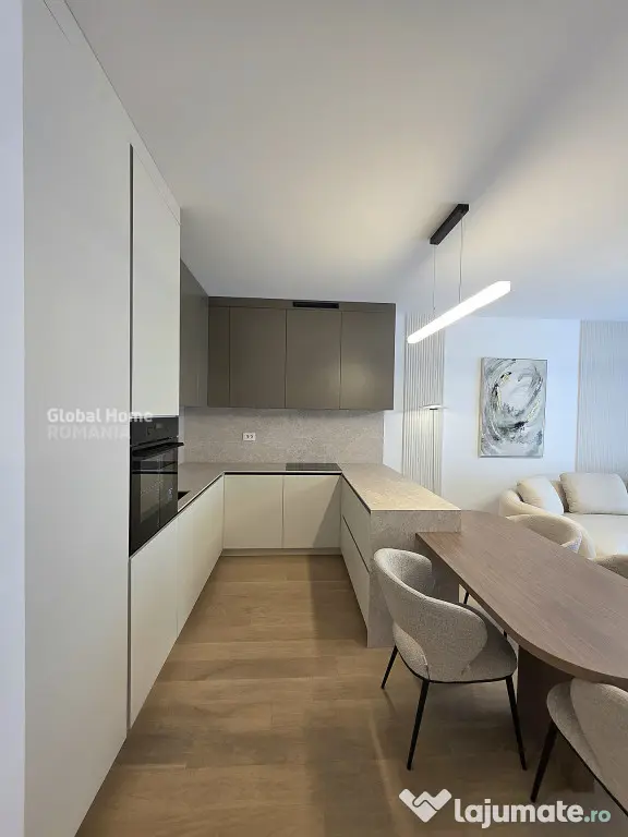 First Rent - Designer Finishes | 2 Rooms + Parking | Pipera