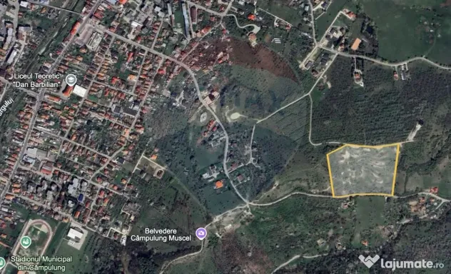 Teren de vânzare in Campulung-Muscel - 33598 mp