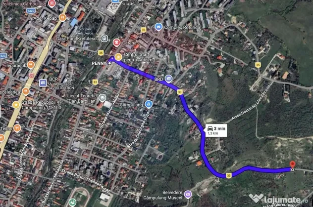 Teren de vânzare in Campulung-Muscel - 33598 mp
