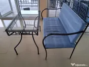 Set mobilier de exterior din fier forjat 