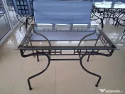 Set mobilier de exterior din fier forjat 