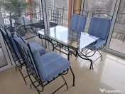 Set mobilier de exterior din fier forjat 