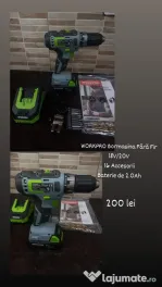 Bormasina fără fir Workpro