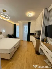 Garsonieră mobilată și utilată, parcare inclusă, 31 mp, 