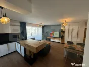 Apartament 2 camere, mobilat-utilat, 3 balcoane, 75.64 mp, 