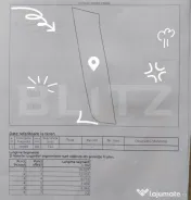 Teren intravilan, 732 mp, pretabil construcții, zona Burduj 