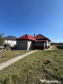 Casă 2022 în Hideaga, 80 mp utili, teren 14 ari, garaj, mo