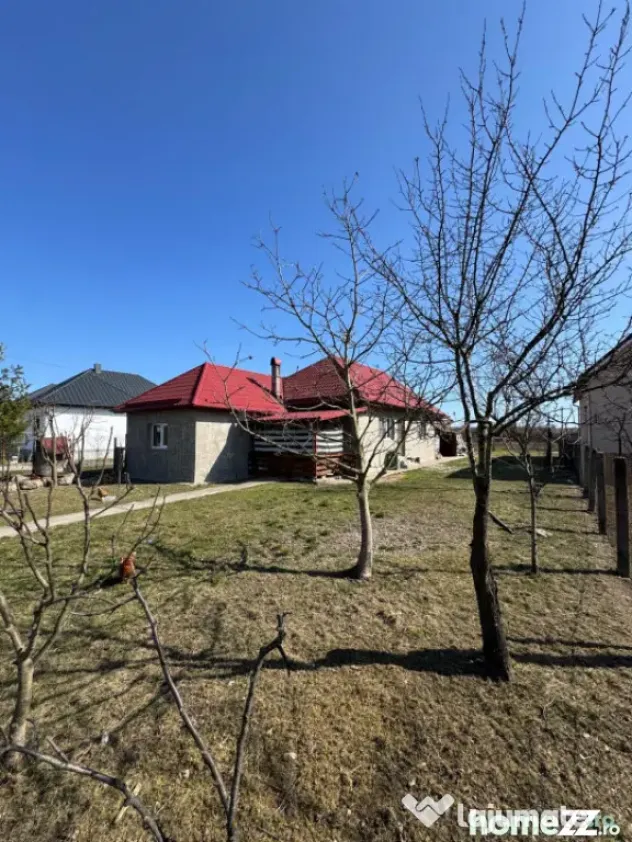 Casă 2022 în Hideaga, 80 mp utili, teren 14 ari, garaj, mo