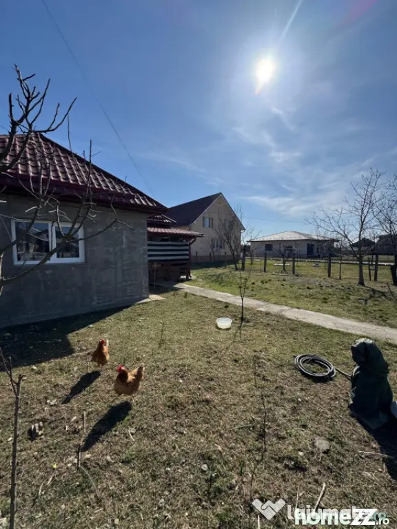 Casă 2022 în Hideaga, 80 mp utili, teren 14 ari, garaj, mo
