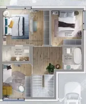 Casa 4 camere | Amber Forest | Tunari | Pipera | Otopeni 