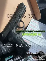 Pistol Airsoft Beretta PX4 Semi-Metal 4j Bile 6mm 