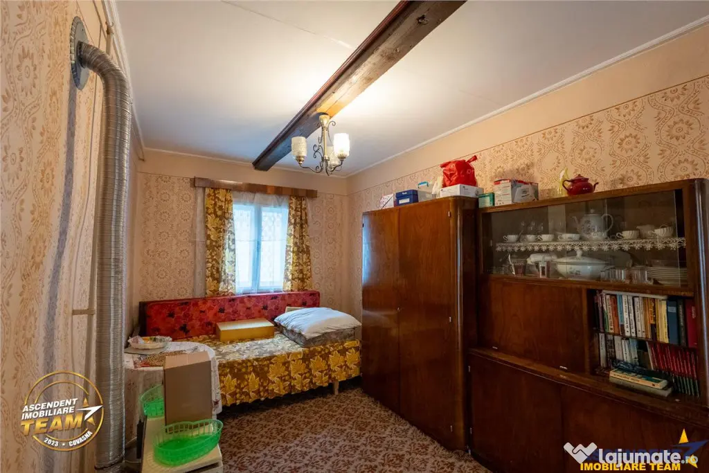 Casa in inima statiunii Covasna, cu gradina, vie si pomi fru