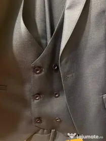 Costum Elegant (Banchet Evenimente) Mărimea 46 Stare Impecabilă (Ca Nou)