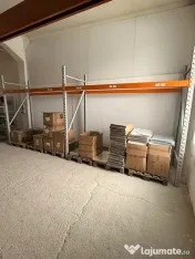 Rafturi metalice pentru paleti, capacitate 2.400kg