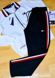 Trening bumbac TH,diverse mărimi, pantaloni conici, buzunare laterale, logo brodat 