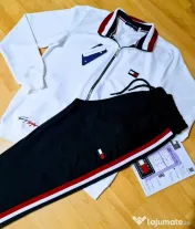 Trening bumbac TH,diverse mărimi, pantaloni conici, buzunare laterale, logo brodat 
