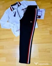 Trening bumbac TH,diverse mărimi, pantaloni conici, buzunare laterale, logo brodat 