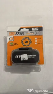 Acumulator Dexter Power 18V 5Ah Li-Ion – Nou, sigilat 