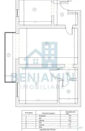 2 camere - 50.1mp - acoperis cu tabla - Brazda - Scoala 23 