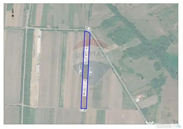 Teren extravilan 11,132 mp, Săcădat, de vânzare - Sacadat (Bihor)