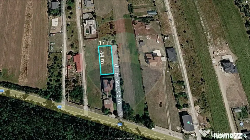 Teren intravilan, langa padure, 752 mp, Bolintin-Deal